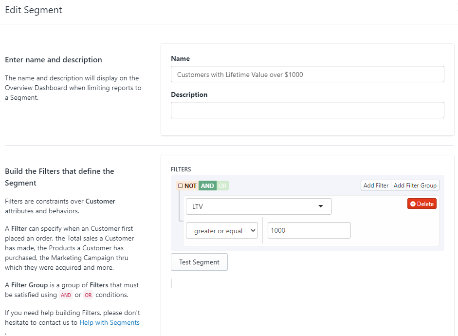 Shopify Customer Lifetime Value