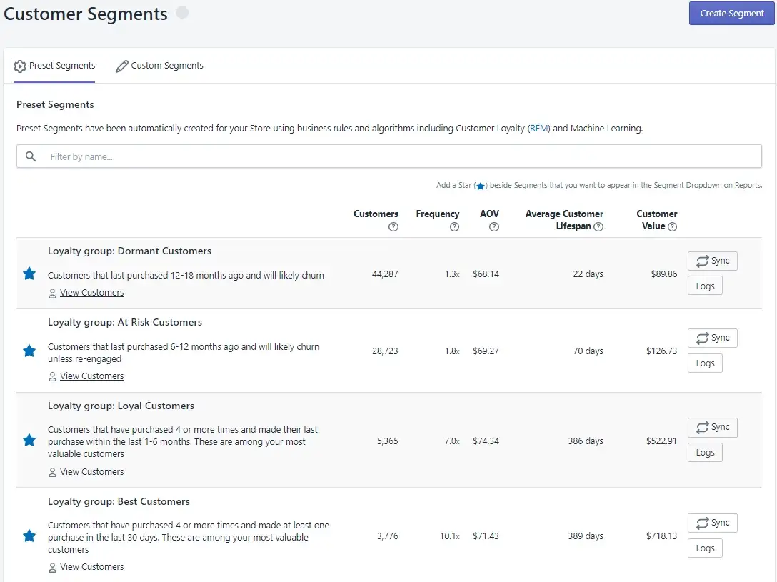 Best Segments to Start With on Shopify